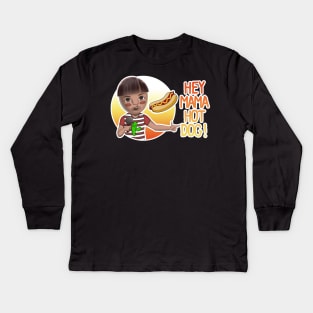 Nippon Marathon: Jack Cactus Kids Long Sleeve T-Shirt